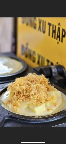 Hình ảnh Bánh đồng xu chà bông phô mai