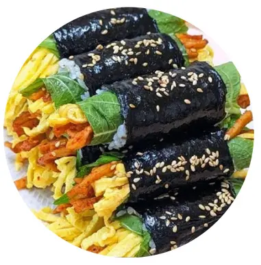 Hình ảnh Kimbap ngón tay - 핑거 김밥