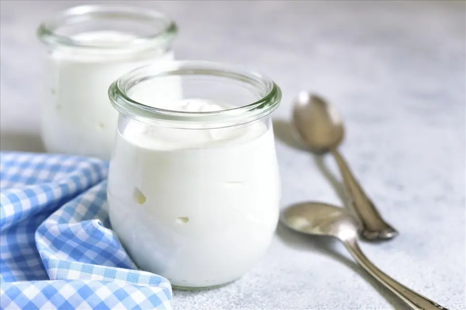 Hình ảnh Sữa chua phô mai nhà làm