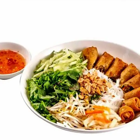 Hình ảnh Bún chả giò chay