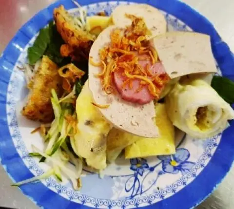 Hình ảnh bánh cuốn trứng ( phần nhỏ)