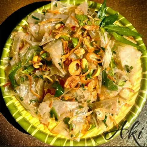 Hình ảnh Bánh Tráng Dẻo Siêu Mỡ Hành - Thích ăn nhiều mỡ hành 