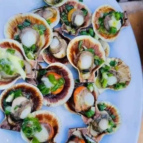 Hình ảnh SÒ KIM CƯƠNG NƯỚNG MỠ HÀNH