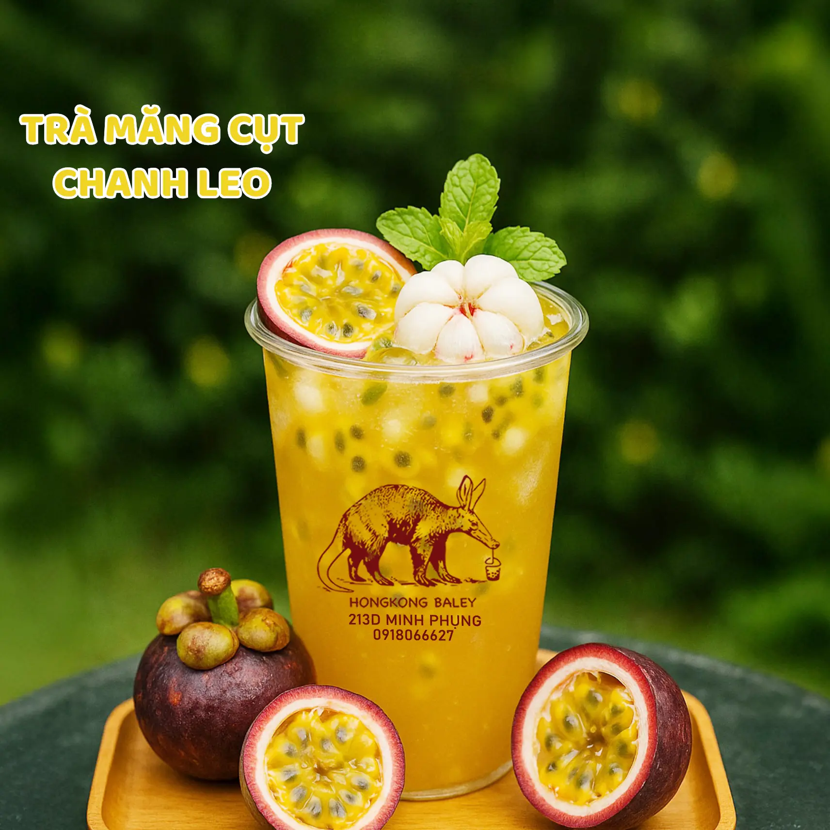 Hình ảnh New - Trà Măng Cụt Chanh Leo