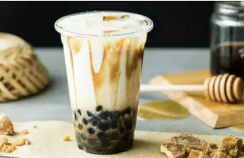 Hình ảnh Sữa tươi trân châu đường đen
