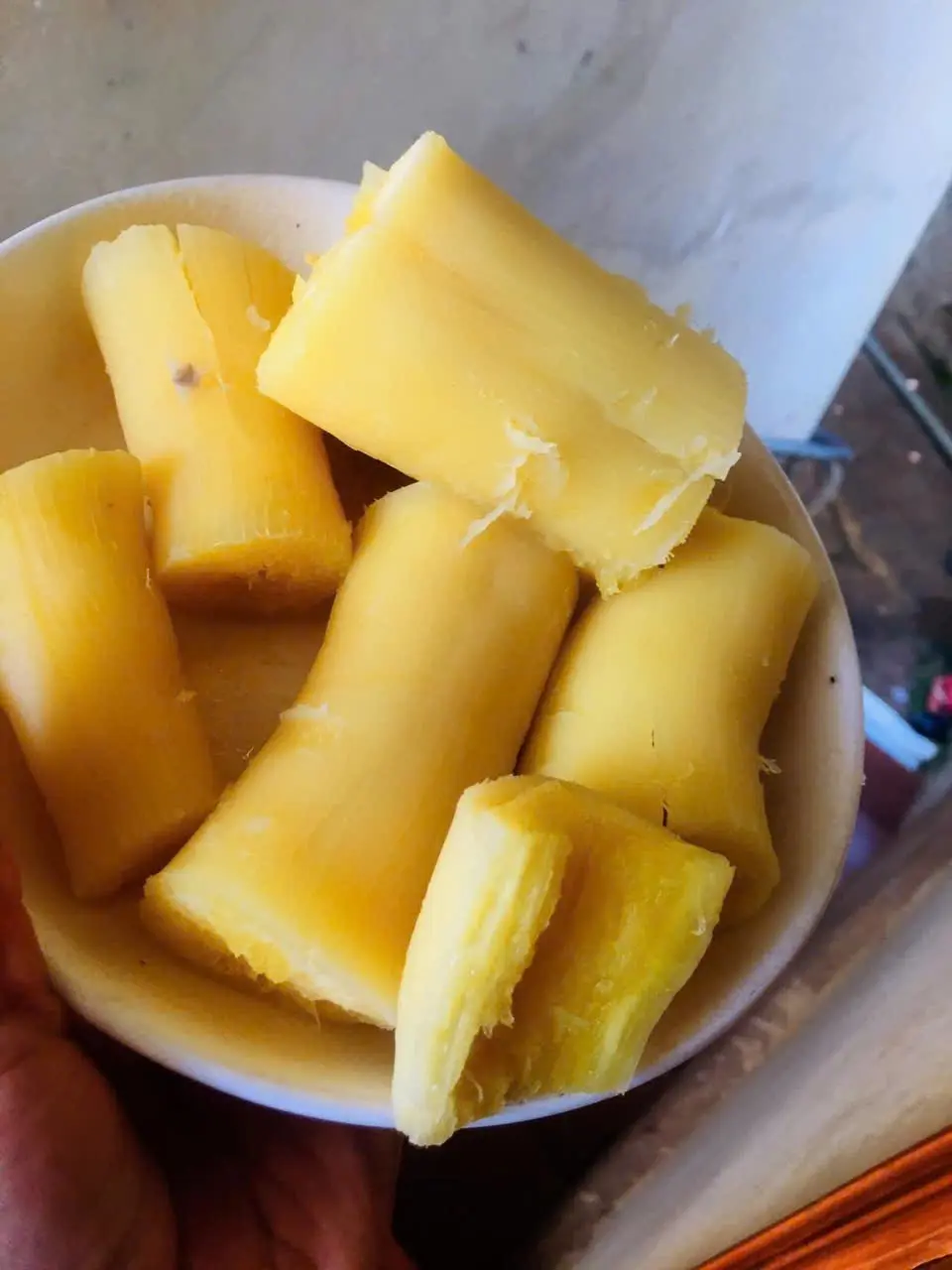 Hình ảnh khoai mỳ mật mía 500gr 