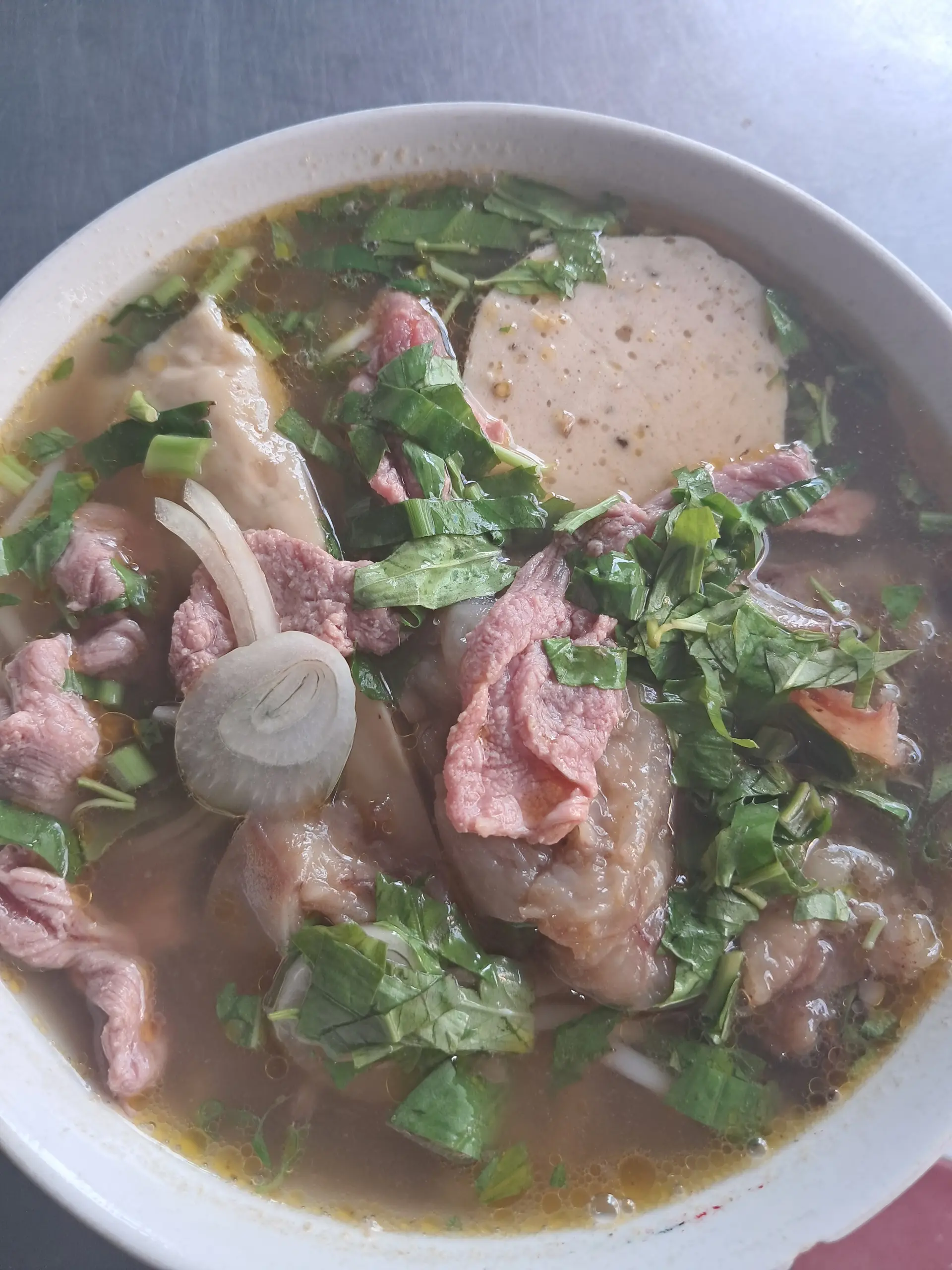 Hình ảnh tái  nạm  chả 