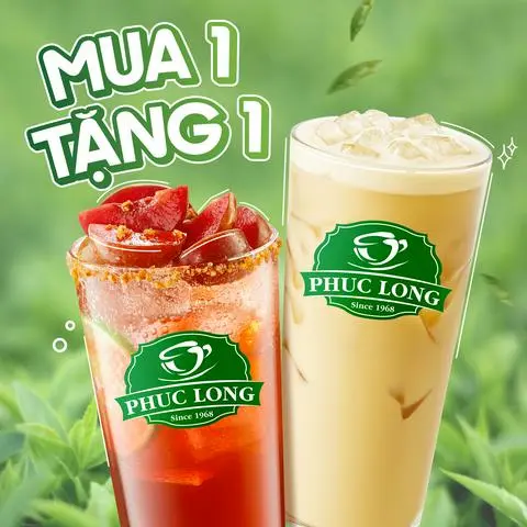 Hình ảnh Mua 1 Tặng 1 - Trà Sữa