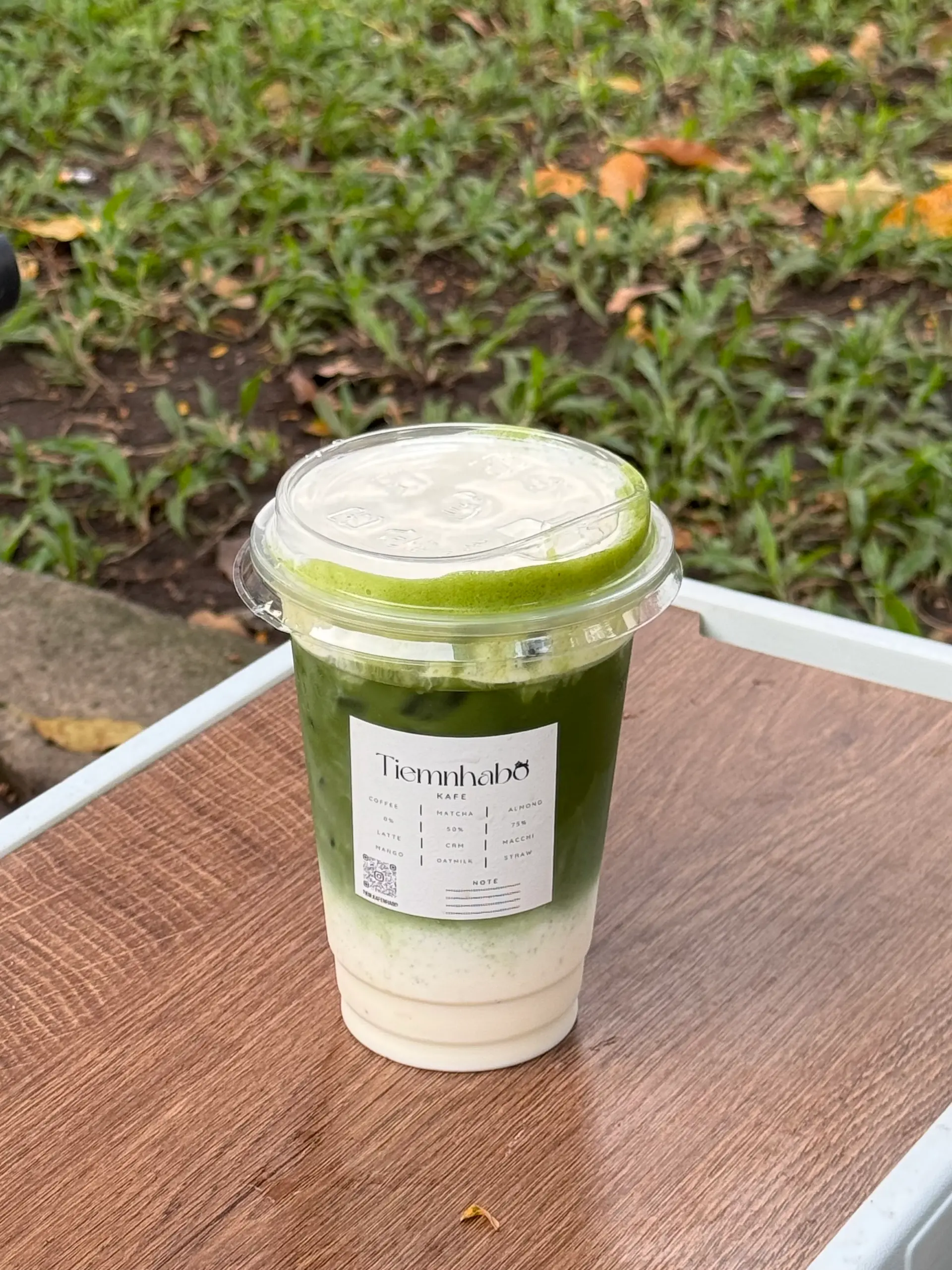 Hình ảnh Matcha latte macchiato