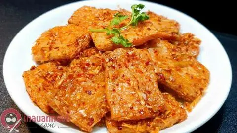 Hình ảnh Sườn non chiên sả ớt chay