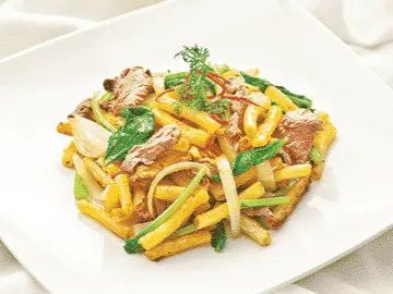 Hình ảnh Nui xào bò