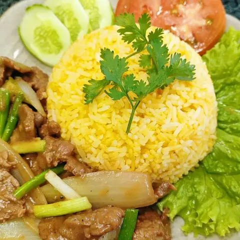 Hình ảnh CƠM CHIÊN BÒ XÀO 
