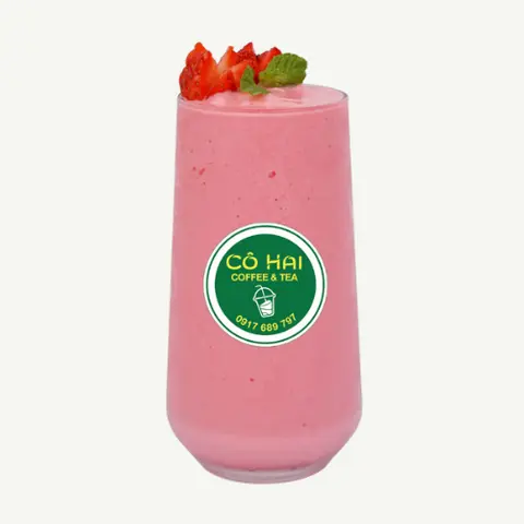 Hình ảnh Sinh Tố Dâu - Strawberry Smoothie