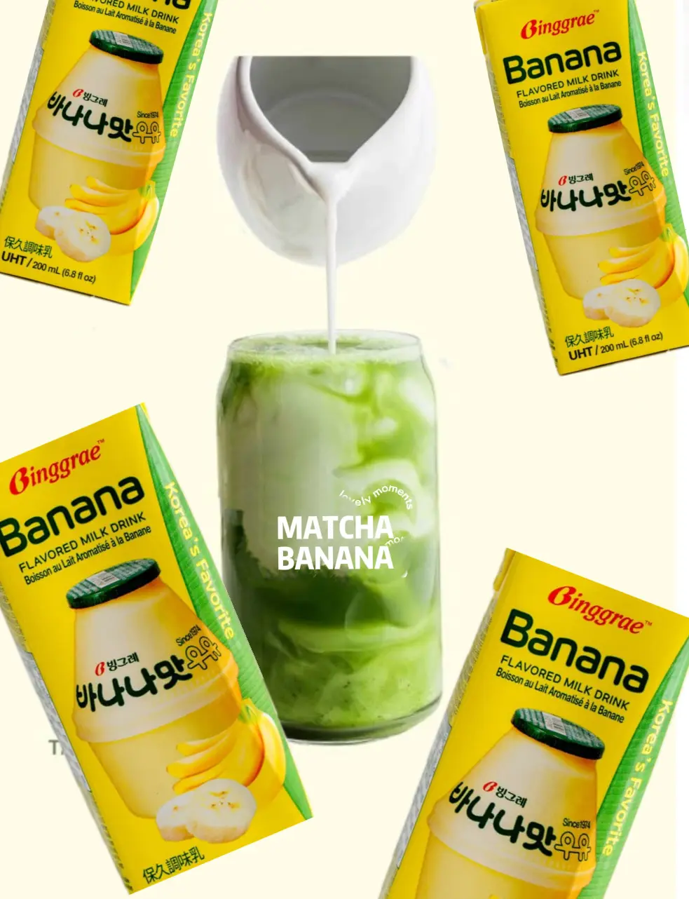 Hình ảnh (MÓN NÊN THỬ) MATCHA SỮA CHUỐI size 700ml