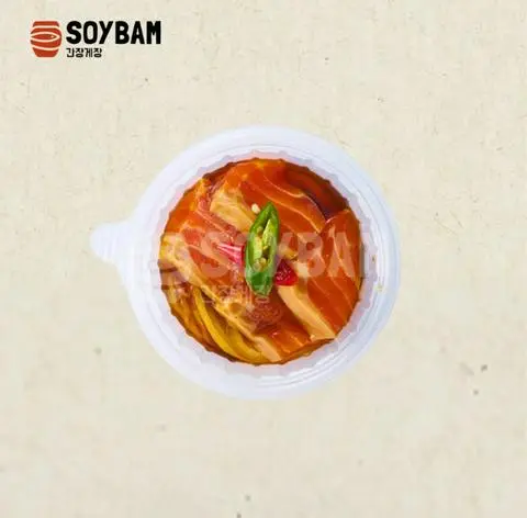 Hình ảnh Cá hồi ngâm tương thêm (70g)