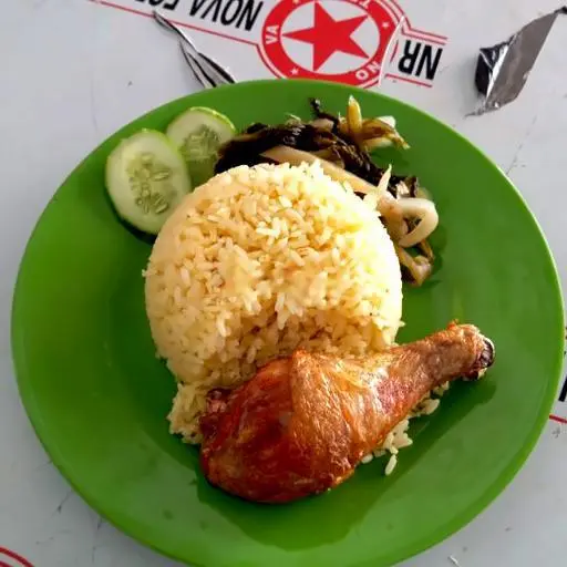 Hình ảnh Cơm Đùi Tỏi Xối Mỡ - Nước Ngọt