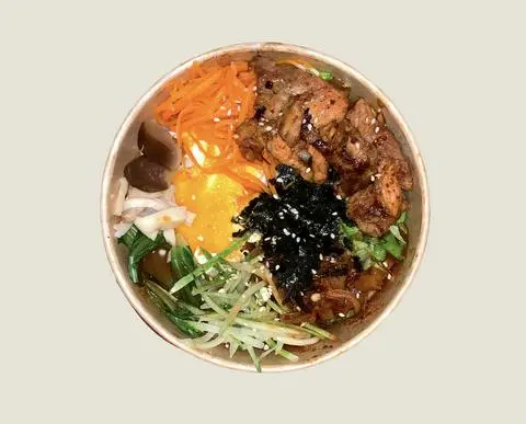 Hình ảnh Cơm Heo Tỏi Cay