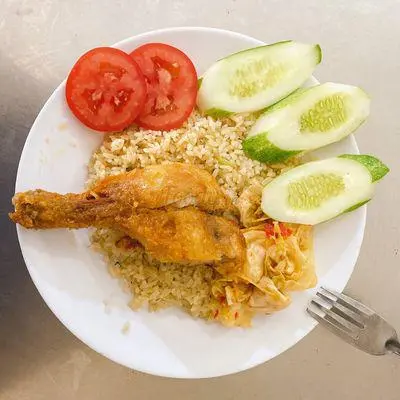 Hình ảnh Cơm chiên đùi gà nhỏ