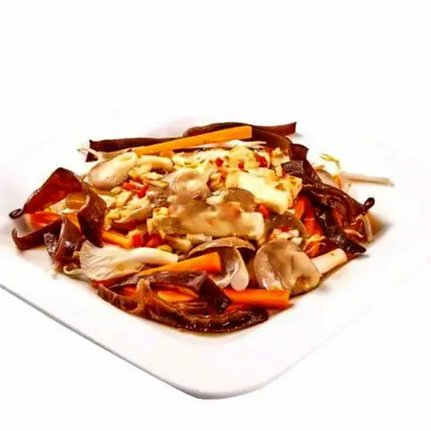 Hình ảnh Nấm xào X.O chay