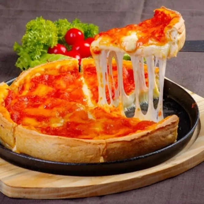 Hình ảnh Chicago Tôm Sốt Bơ Tỏi Fullcheese Size 15cm