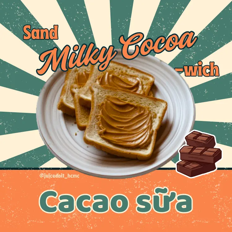 Hình ảnh Sandwich phết cacao sữa