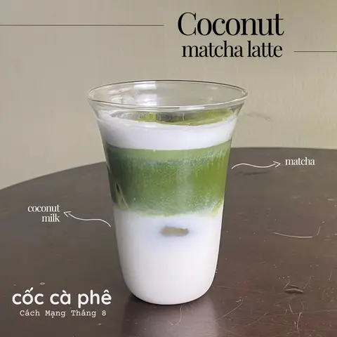 Hình ảnh Matcha sữa dừa