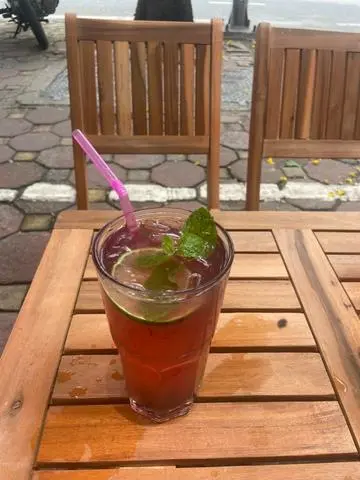 Hình ảnh trà chanh việt quất