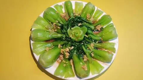 Hình ảnh Cải thìa xào tỏi