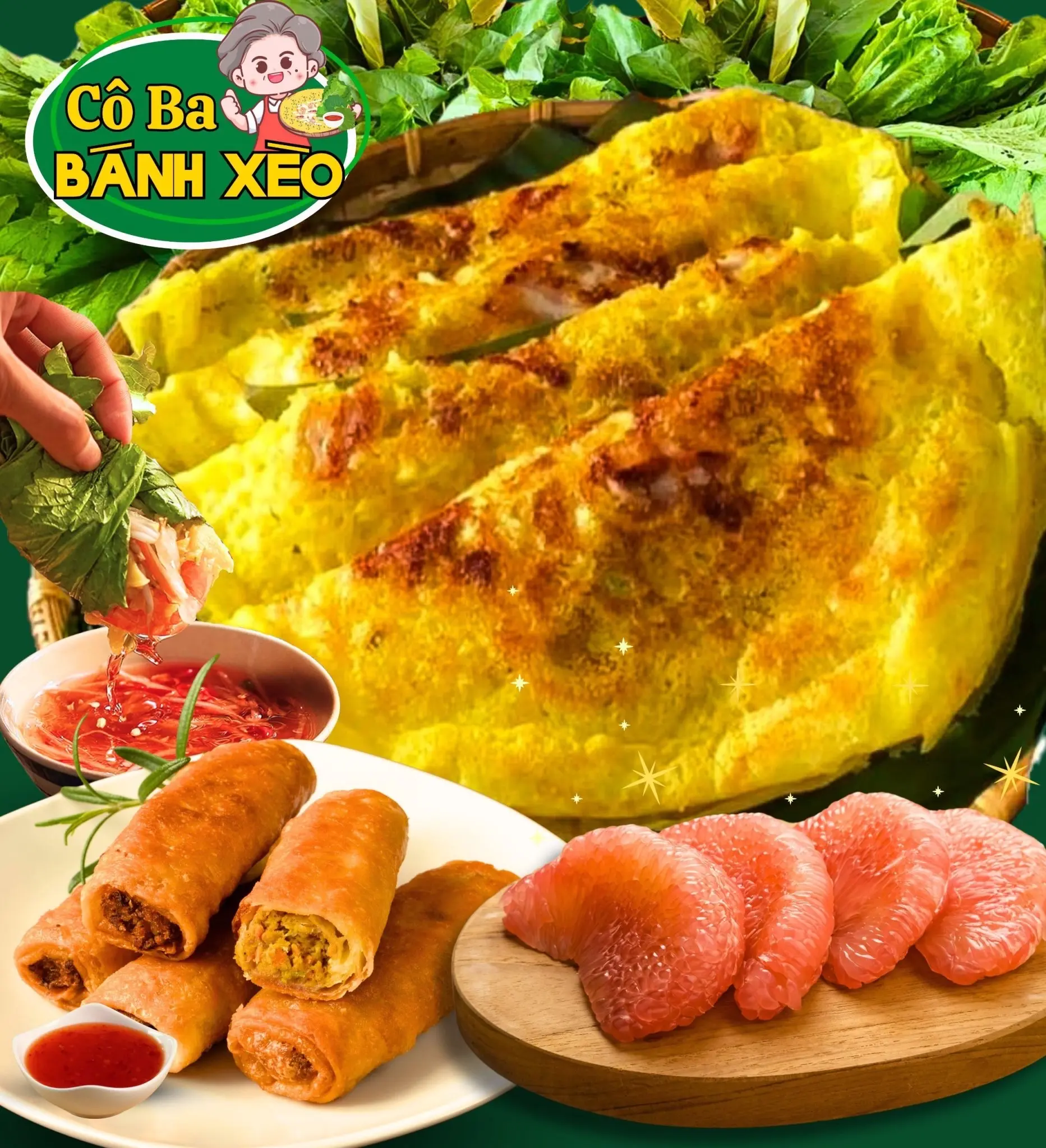 Hình ảnh 01 Bánh nhân Giá + 01 Ly Nước 