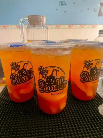 Hình ảnh Trà Đào Dầm size 700ML