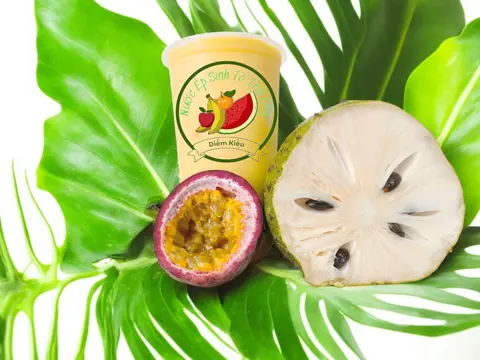 Hình ảnh Sinh Tố Mãng Cầu Chanh Dây 
