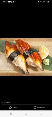 Hình ảnh Sushi lươn Nhật