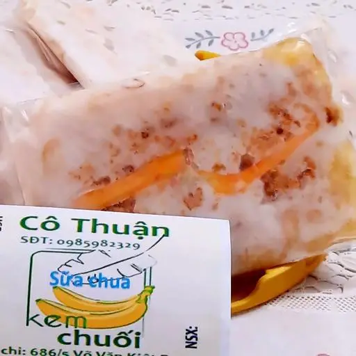 Hình ảnh Combo 10 Kem Chuối Cốt Dừa Mít