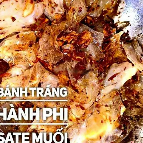Hình ảnh Bánh tráng Sa tế - Hành phi - tắc