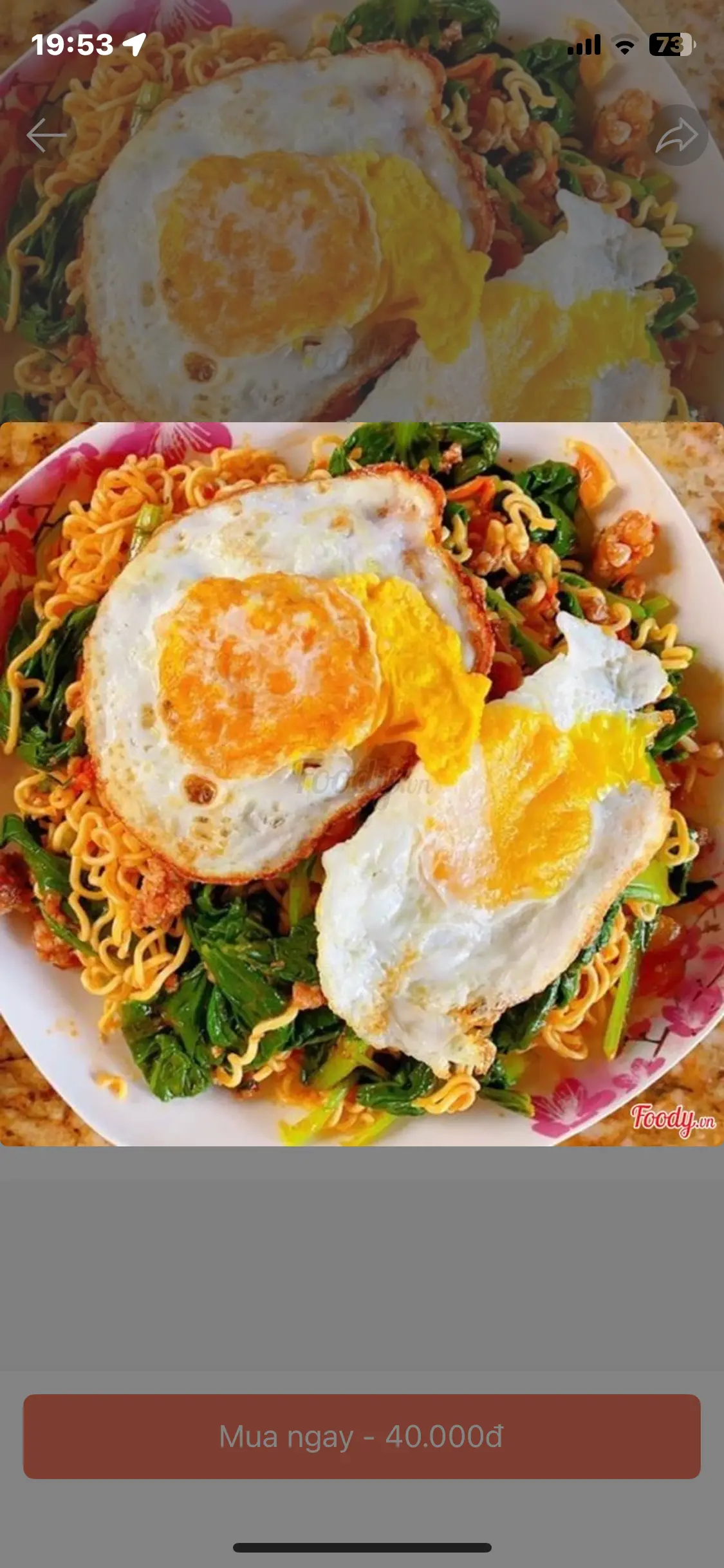 Hình ảnh Mì Trộn Trứng Chiên