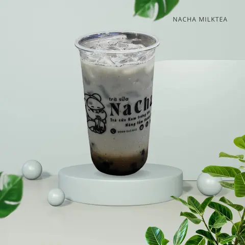 Hình ảnh Trà sữa than tre