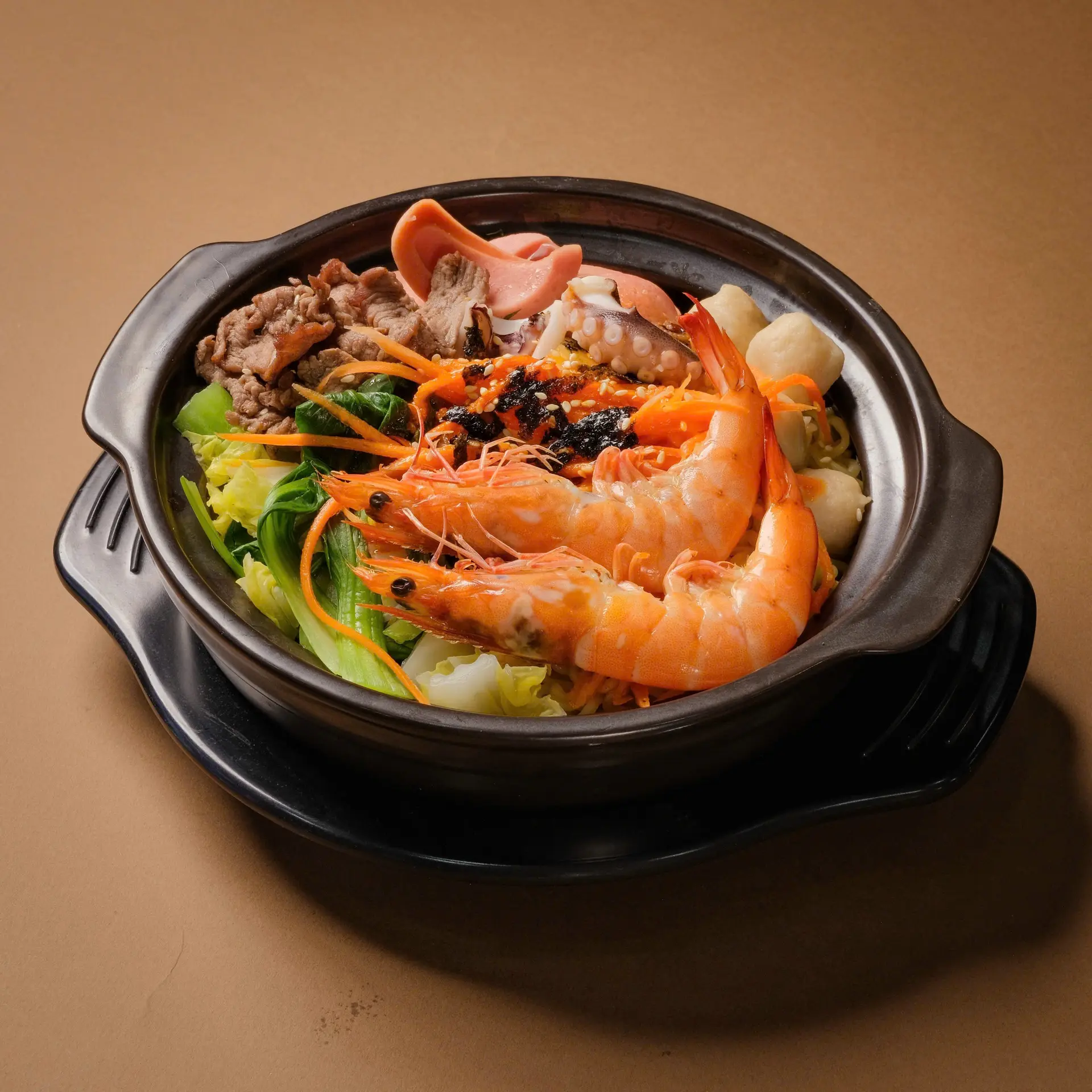 Hình ảnh mì trộn thập cẩm 