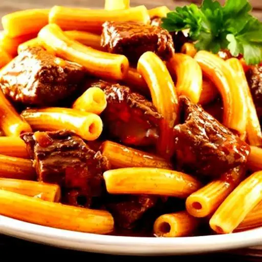 Hình ảnh Nui Xào Bò/ Mực/ Hải Sản - Nước Ngọt