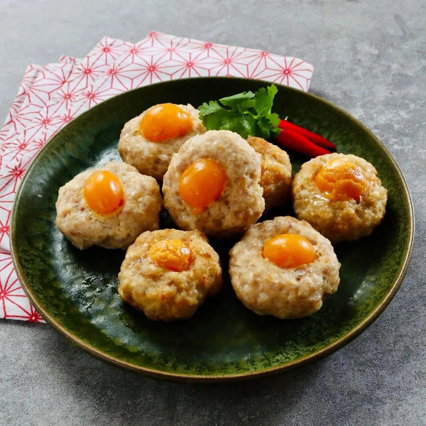 Hình ảnh Xíu mại trứng muối