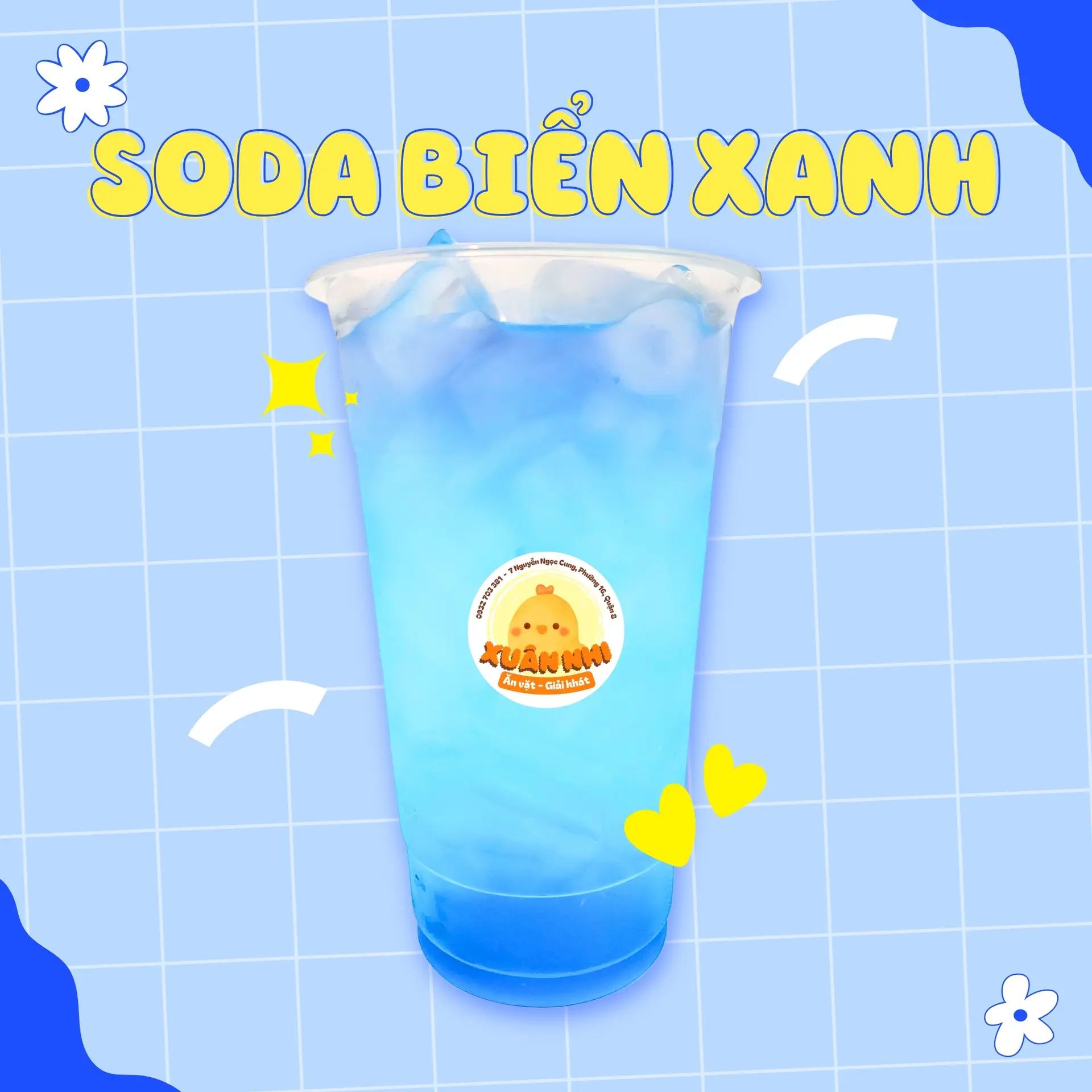 Hình ảnh Soda biển xanh