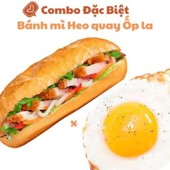 Hình ảnh Bánh mì heo quay Đặc Biệt