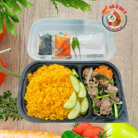 Hình ảnh Cơm Chiên Bò Xào Rau Cải