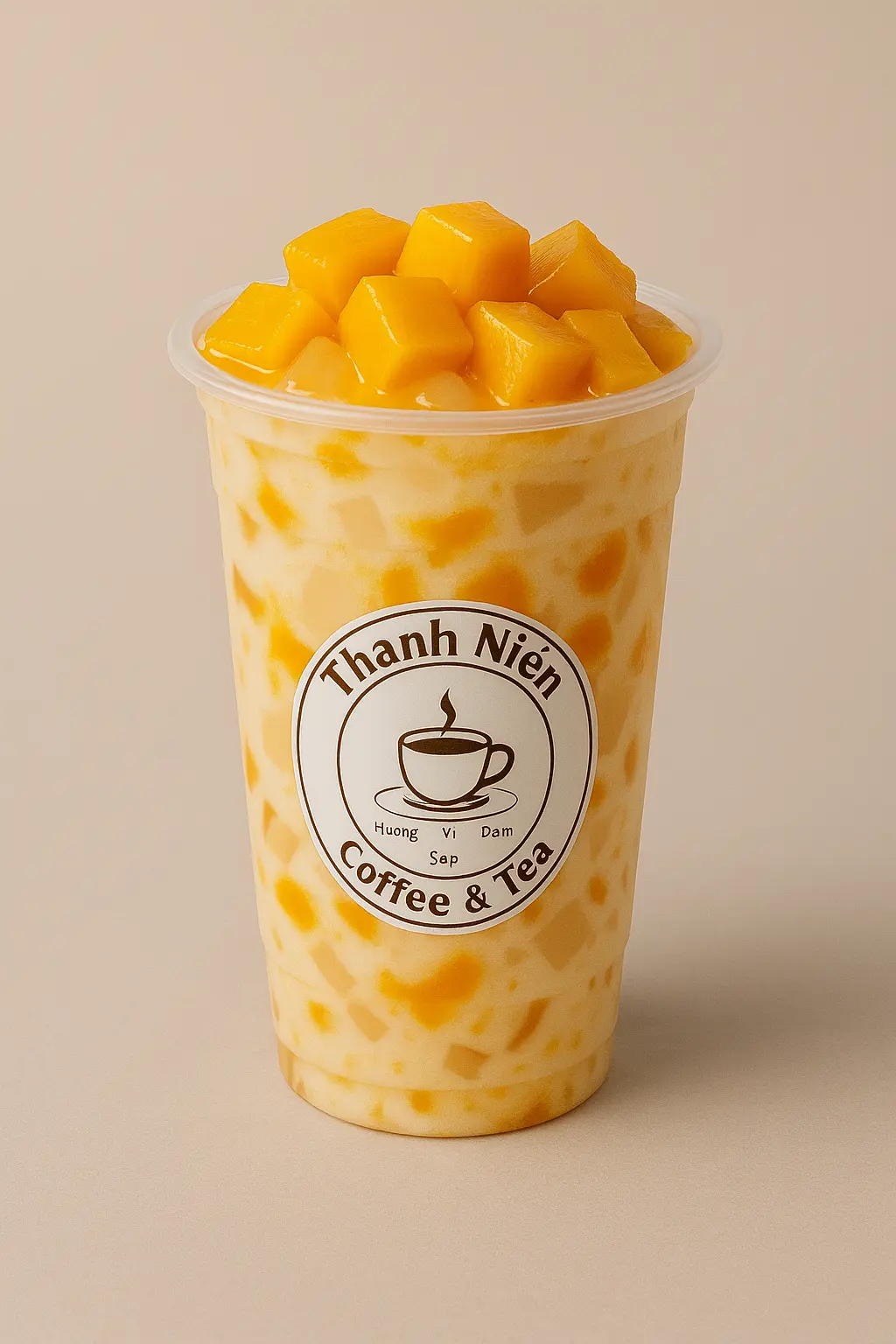 Hình ảnh Sữa chua xoài thơm đác