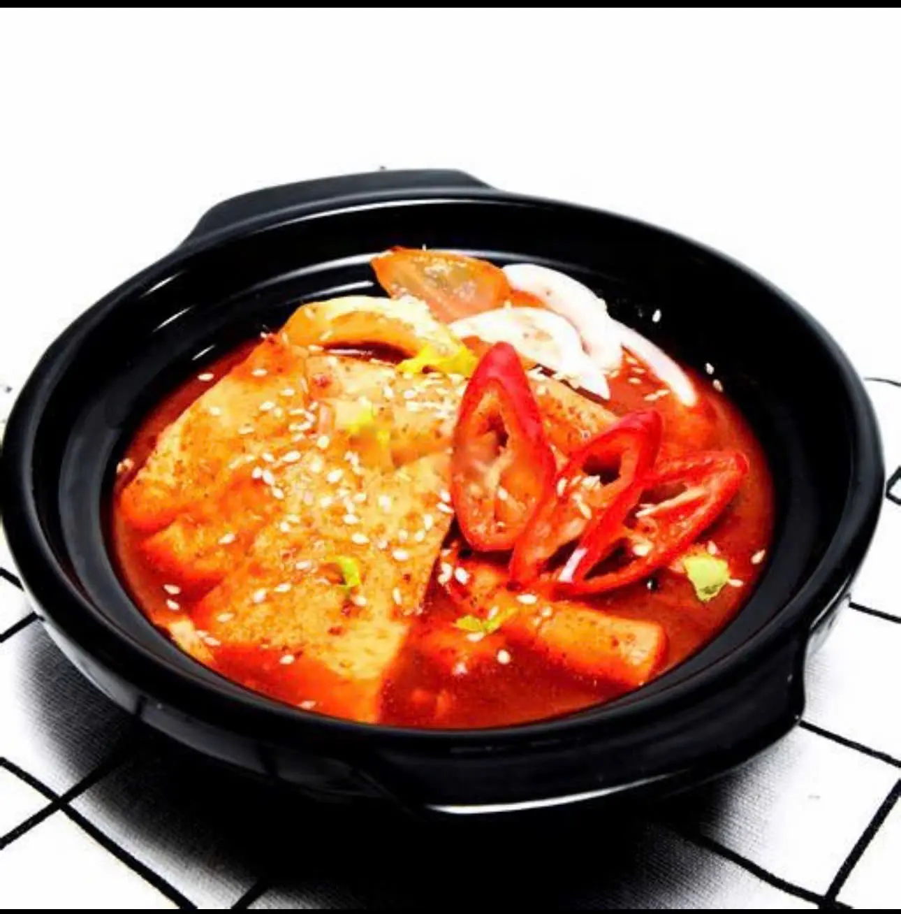 Hình ảnh Bánh Gạo Xào Cay Phô Mai