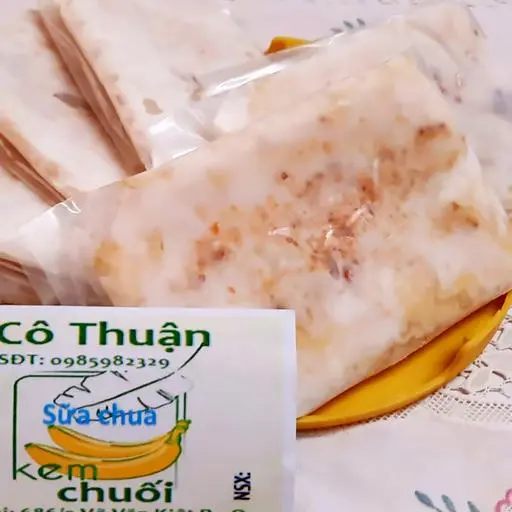 Hình ảnh Combo 10 Kem Chuối Cốt Dừa Đậu phộng