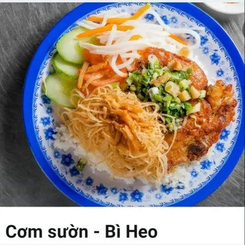 Hình ảnh Cơm Sườn + Bì Heo