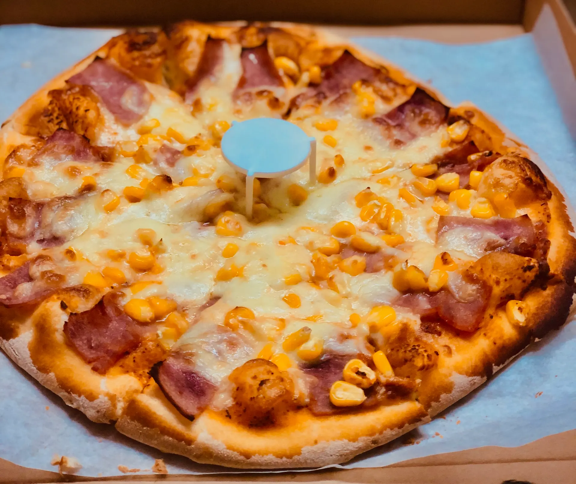 Hình ảnh Thịt xông khói & bắp- Ham&cheese