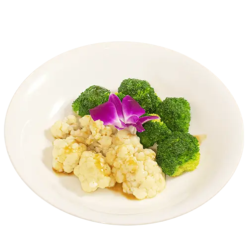 Hình ảnh Bông Cải Uyên Ương Xốt Dầu Hào