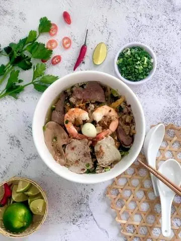 Hình ảnh mì vắt / mì gói khô thập cẩm ( Đặc biệt)