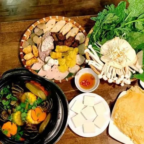 Hình ảnh Lẩu atiso chay